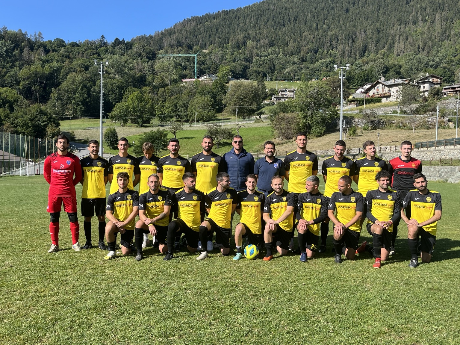 Formazione dei Callerones in ritiro