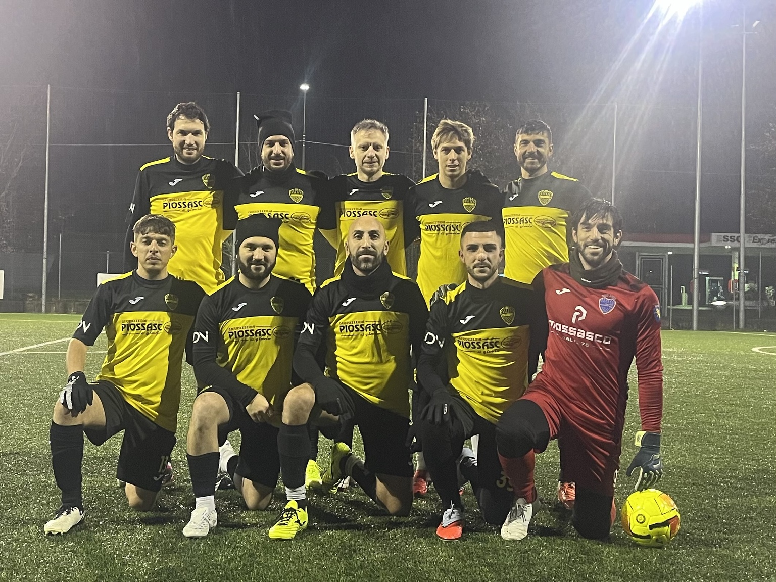 Formazione dei Callerones di calcio a 8