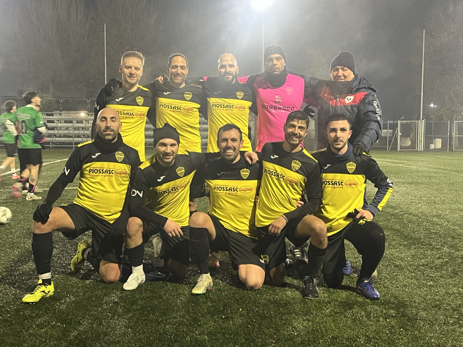 Formazione dei Callerones di calcio a 8