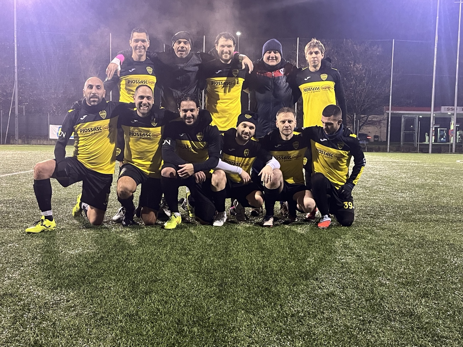 Formazione dei Callerones di calcio a 8